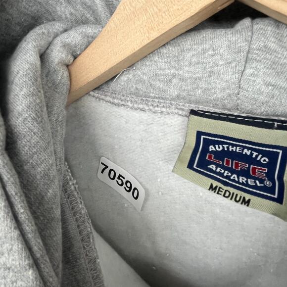 ACADIA Hoodie Adult M National Park Maine Bar Harbor Bangor Sweatshirt Gray - Picture 14 of 14